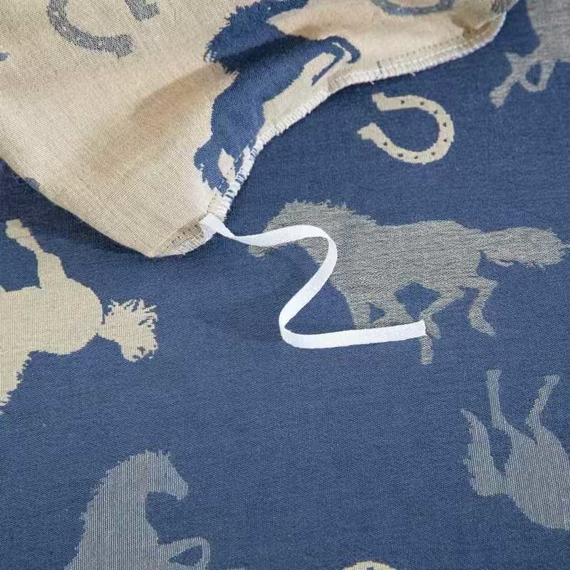 Ownkoti Whimsical Pony Cotton Gauze Bedding Set(4PCS) - image 6