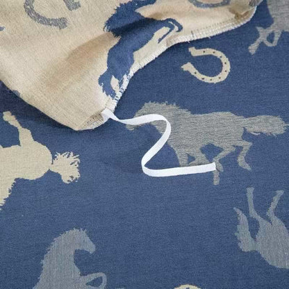 Ownkoti Whimsical Pony Cotton Gauze Bedding Set(4PCS) - image 6