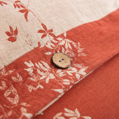 Ownkoti Country Leaf Cotton Gauze Bedding Set(4PCS) - image 13