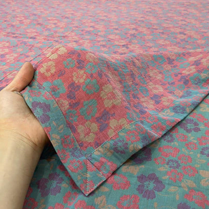 Ownkoti Pastoral Floral Cotton Reversible Sheet Bedspread - image 6