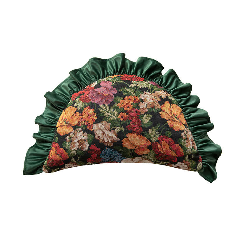 Ownkoti Country Style Floral Ruffled Throw Pillow - image 21