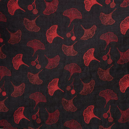 Ownkoti Two-Tone Ginkgo Cotton Gauze Kimono Robe - image 18