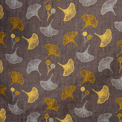 Ownkoti Two-Tone Ginkgo Cotton Gauze Kimono Robe - image 16