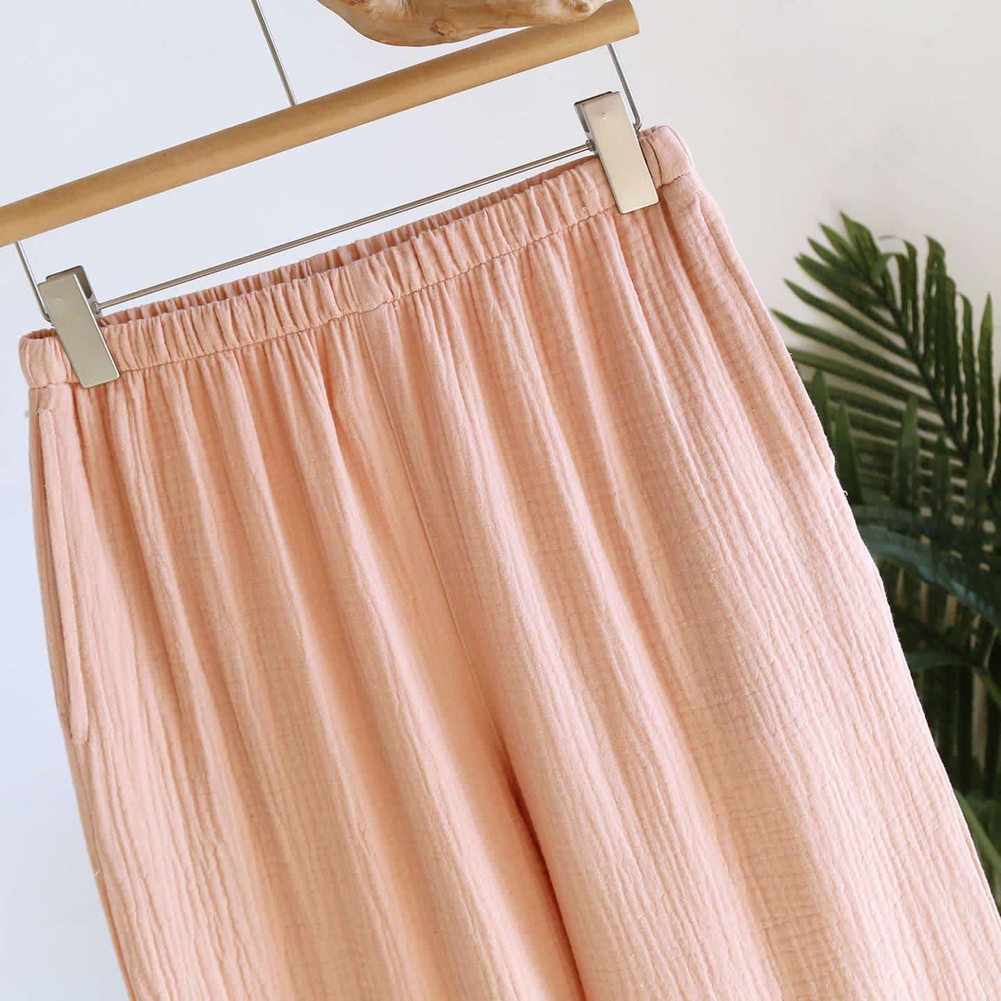 Ownkoti Minimalist Solid Color Cotton Loungewear Set - image 12