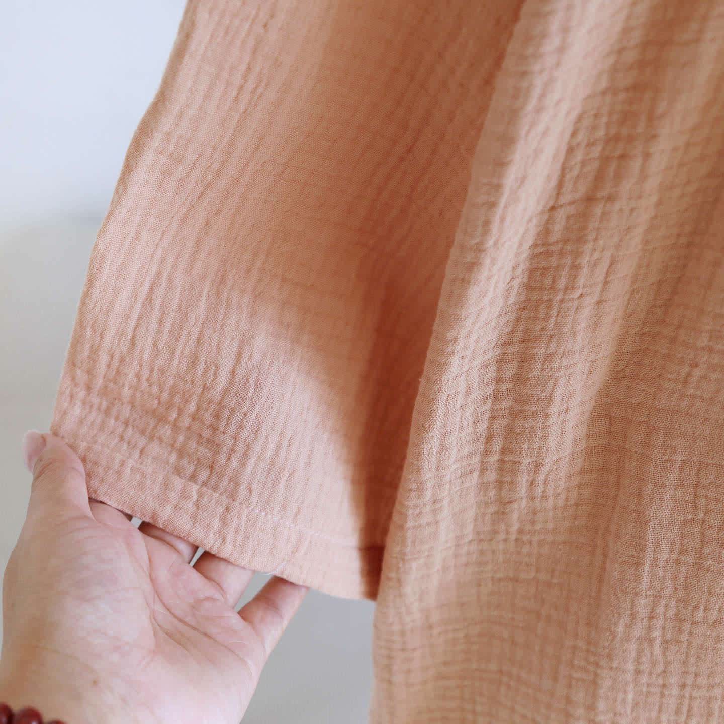 Ownkoti Minimalist Solid Color Cotton Loungewear Set - image 9