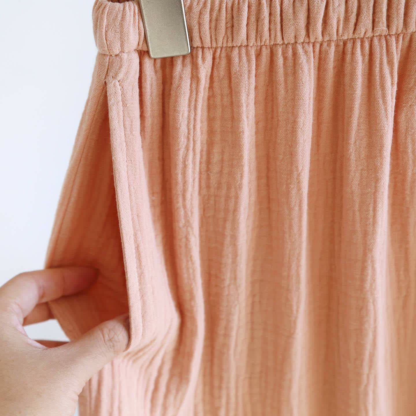Ownkoti Minimalist Solid Color Cotton Loungewear Set - image 13