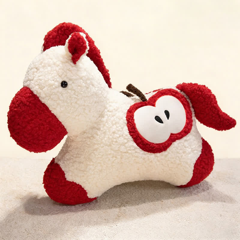 Ownkoti Year of the Horse 2026 Festive Lumbar Cushion - White - 23"L x 16"H - image 11