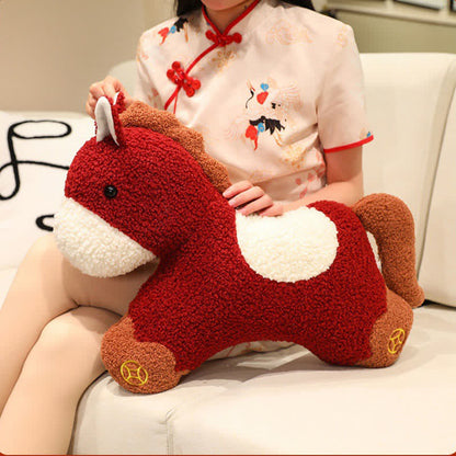 Ownkoti Festive Zodiac Stuffed Plush Horse Pillow - image 2