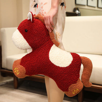 Ownkoti Festive Zodiac Stuffed Plush Horse Pillow - image 3