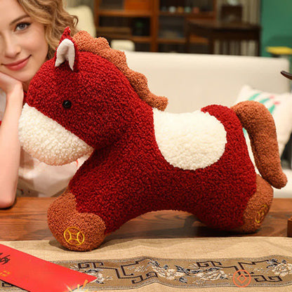 Ownkoti Festive Zodiac Stuffed Plush Horse Pillow - image 7