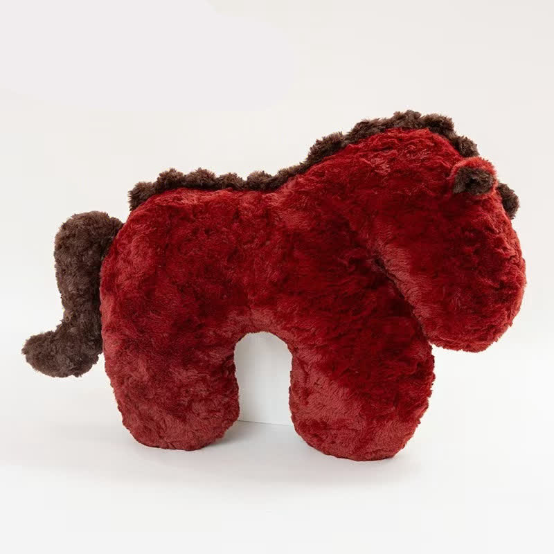 Ownkoti 2026 Year of the Horse Mascot Plush Cushion - B - 23"L x 18"H - image 10