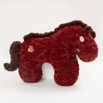 Ownkoti 2026 Year of the Horse Mascot Plush Cushion - A - 23"L x 18"H - image 6