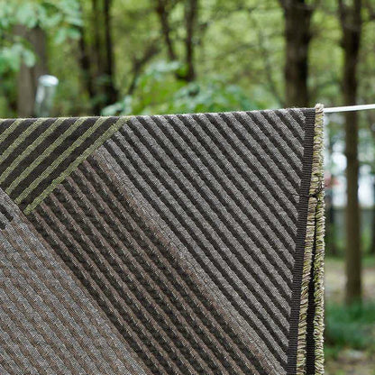 Ownkoti Subtle Striped Cotton Tassel Blanket - image 5