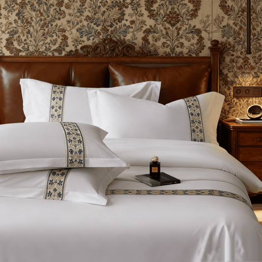 Ownkoti Simple Mediterranean Style Duvet Cover Set(3PCS) - King - image 0