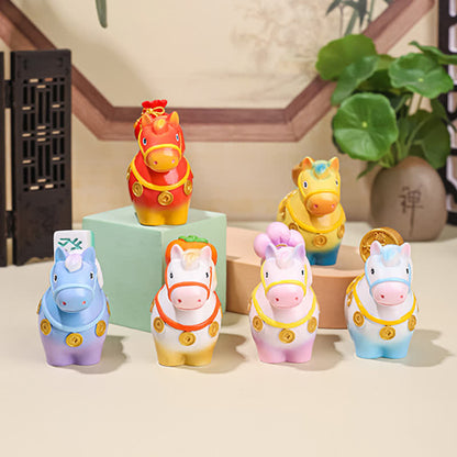 Ownkoti Adorable Pony Resin Decorative Ornament - image 3