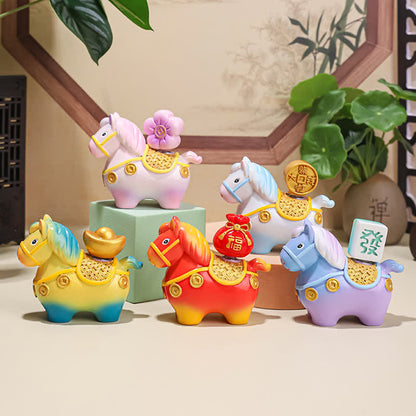 Ownkoti Adorable Pony Resin Decorative Ornament - image 0