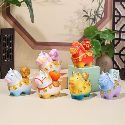 Ownkoti Adorable Pony Resin Decorative Ornament - image 1