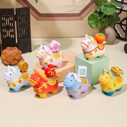 Ownkoti Adorable Pony Resin Decorative Ornament - image 2