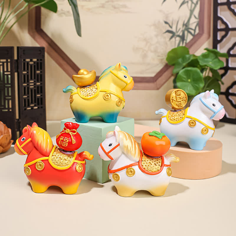 Ownkoti Adorable Pony Resin Decorative Ornament - image 4