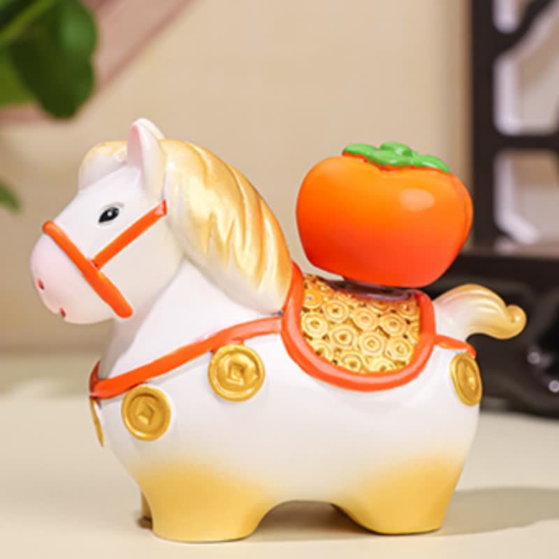 Ownkoti Adorable Pony Resin Decorative Ornament - Khaki - 1PC - image 15