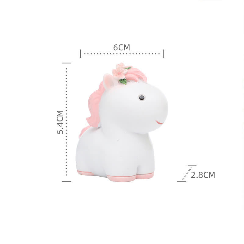 Ownkoti Cute Pony Resin Decorative Ornament - image 9