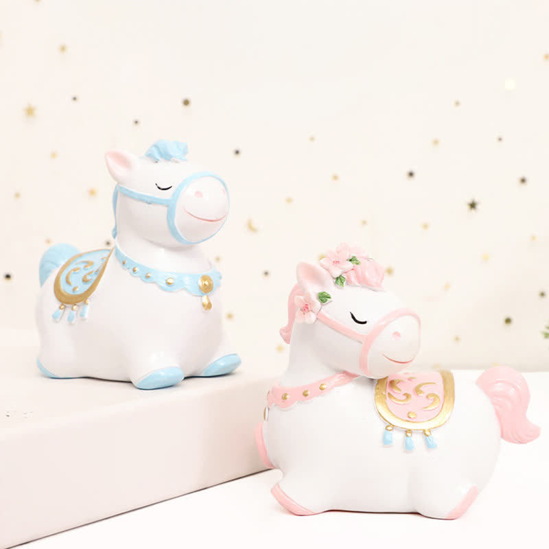 Ownkoti Cute Pony Resin Decorative Ornament - image 3