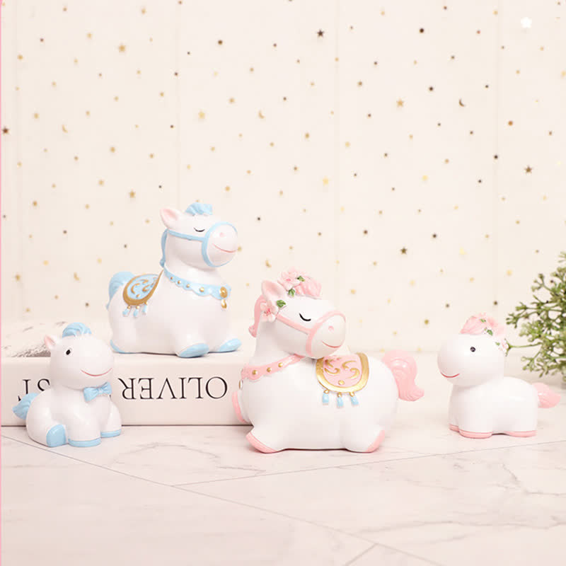 Ownkoti Cute Pony Resin Decorative Ornament - image 2