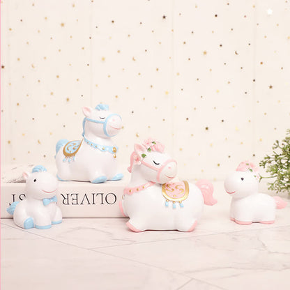 Ownkoti Cute Pony Resin Decorative Ornament - image 2