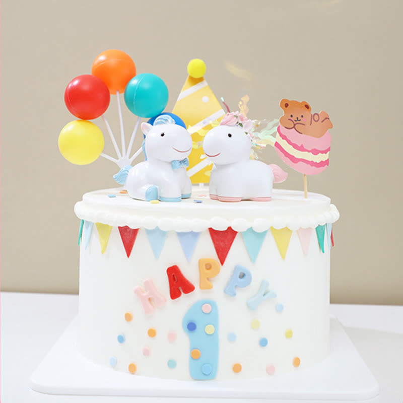 Ownkoti Cute Pony Resin Decorative Ornament - image 6