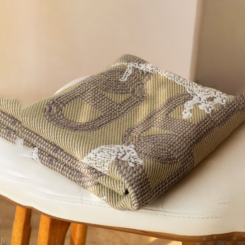 Ownkoti Horse & Geometric Pattern Cotton Bath Towel - image 9
