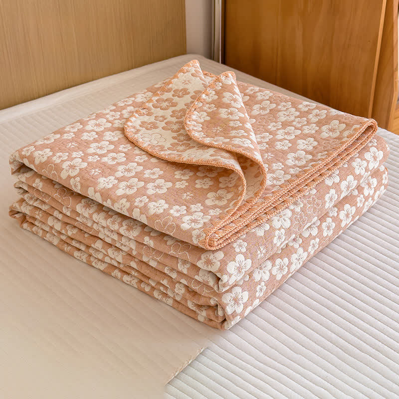 Ownkoti Refresh Floral Cotton 3-Layer Gauze Quilt - image 7