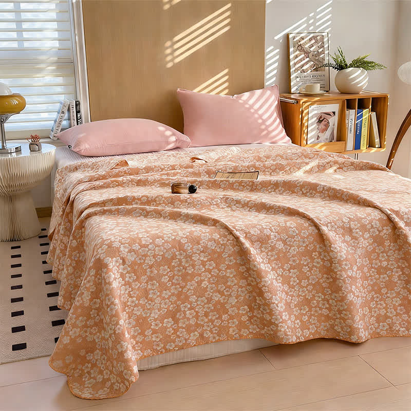 Ownkoti Refresh Floral Cotton 3-Layer Gauze Quilt - image 6