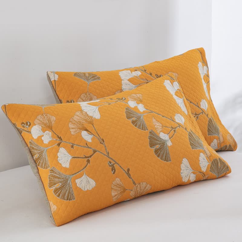 Ownkoti Ginkgo Leaf Organic Cotton Reversible Quilt - image 58