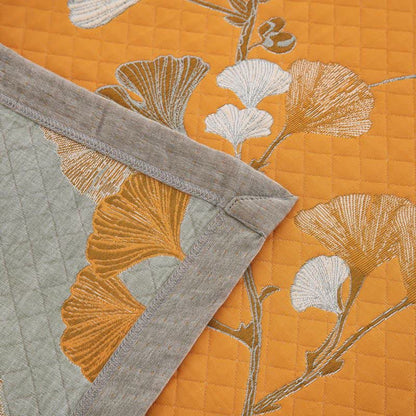 Ownkoti Ginkgo Leaf Organic Cotton Reversible Quilt - image 60