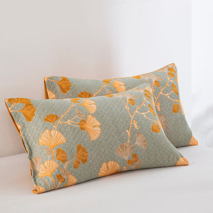 Ownkoti Ginkgo Leaf Organic Cotton Reversible Quilt - image 68