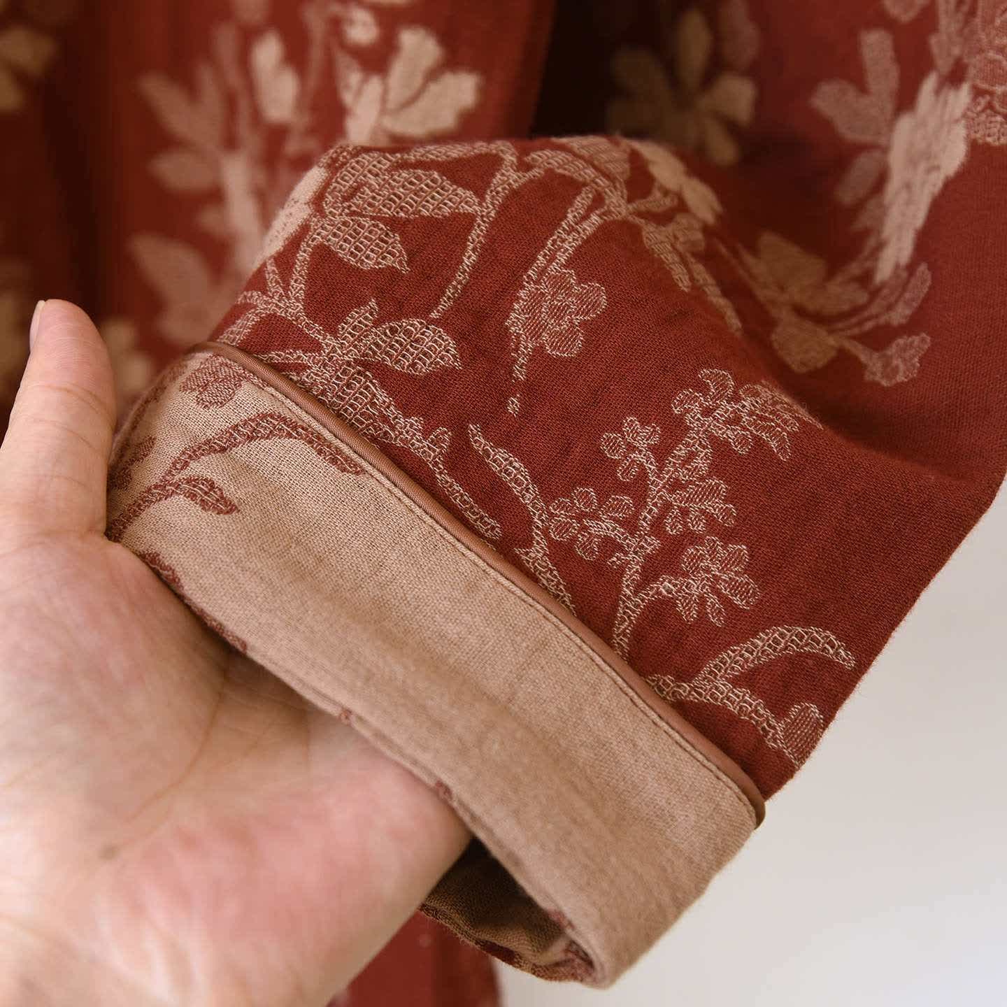 Ownkoti Plum Blossom Jacquard Cotton Gauze Pajamas - image 10