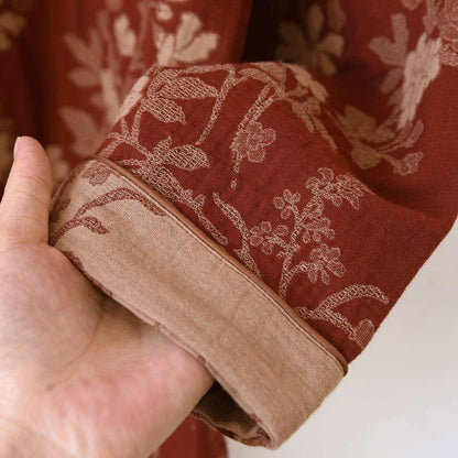 Ownkoti Plum Blossom Jacquard Cotton Gauze Pajamas - image 10