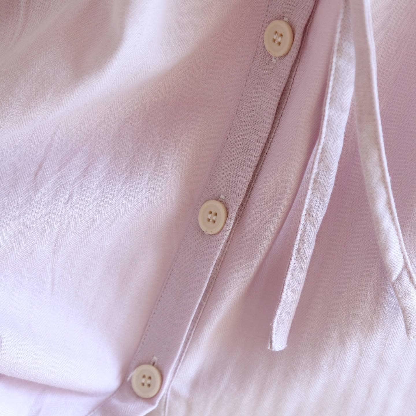 Ownkoti Solid Color Lace-trimmed Short Pajama Set - image 17