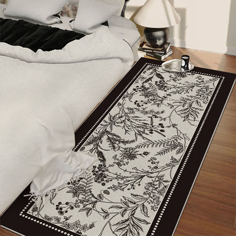 Ownkoti Vintage Elegant Floral Floor Rug - image 6