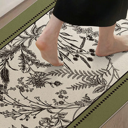 Ownkoti Vintage Elegant Floral Floor Rug - image 3