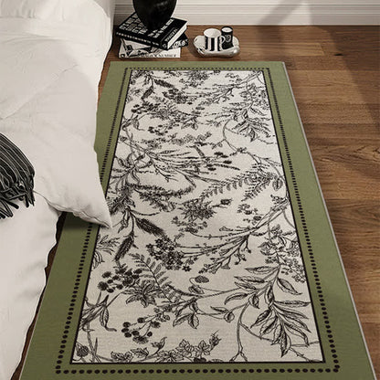 Ownkoti Vintage Elegant Floral Floor Rug - image 0
