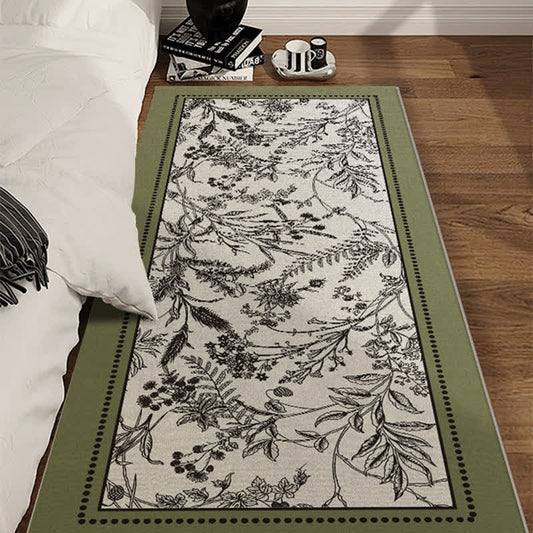 Ownkoti Vintage Elegant Floral Floor Rug - image 0