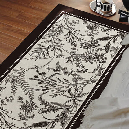Ownkoti Vintage Elegant Floral Floor Rug - image 7