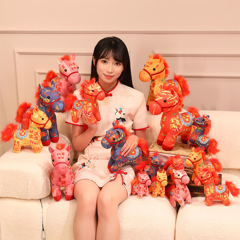 Ownkoti Lucky Zodiac Horse Plush Stuffed Animal - image 0