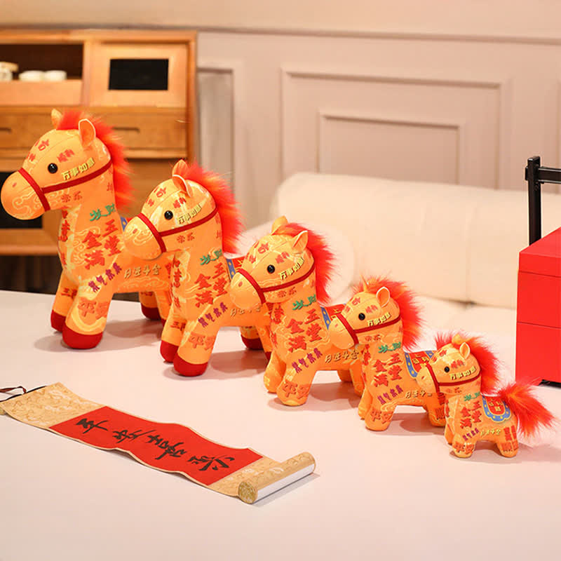 Ownkoti Lucky Zodiac Horse Plush Stuffed Animal - image 7