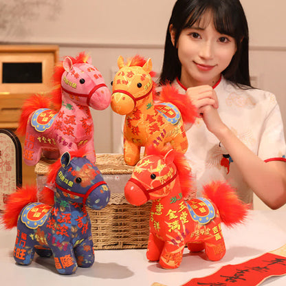 Ownkoti Lucky Zodiac Horse Plush Stuffed Animal - image 2