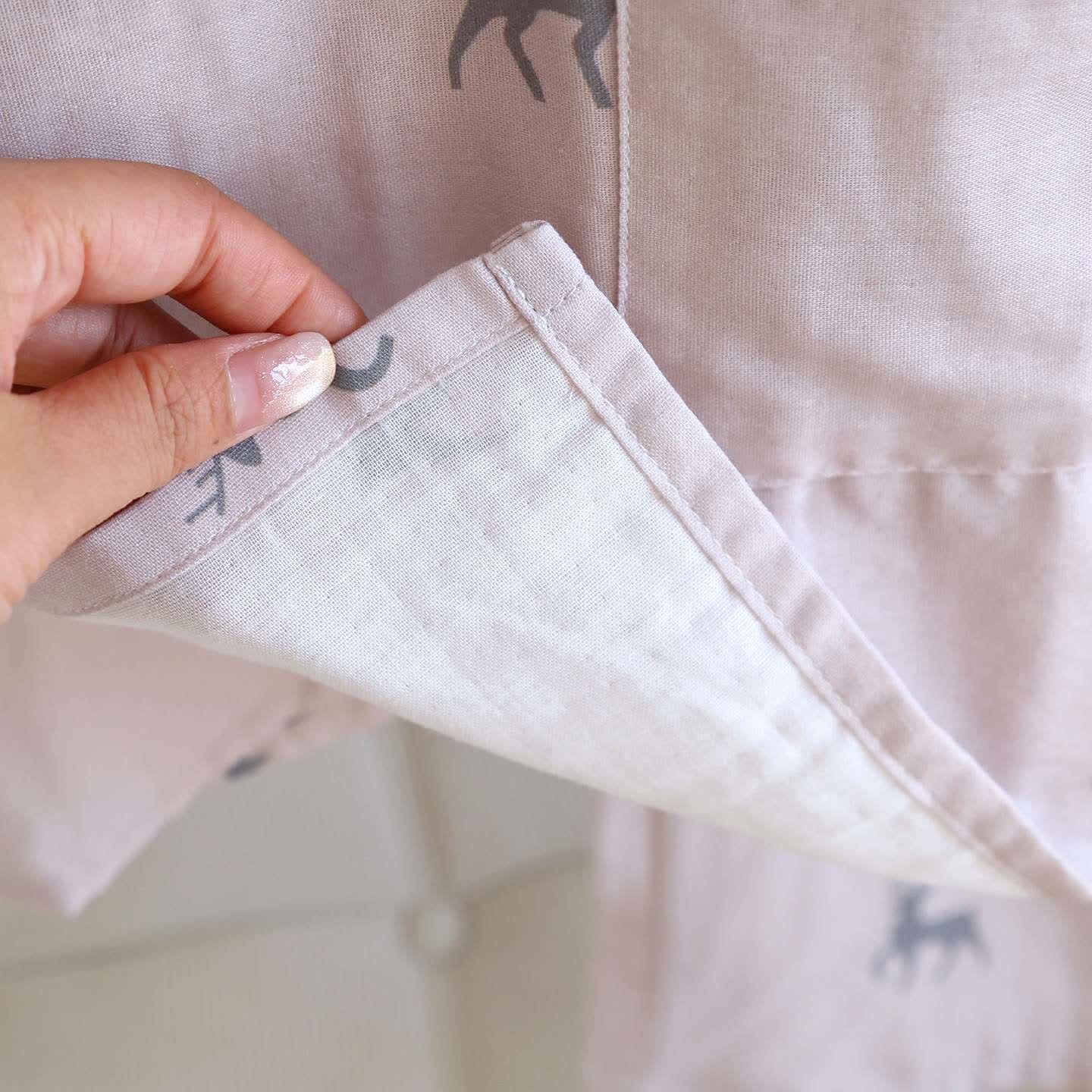 Ownkoti Deer Kimono Cotton Gauze Loungewear Set - image 12