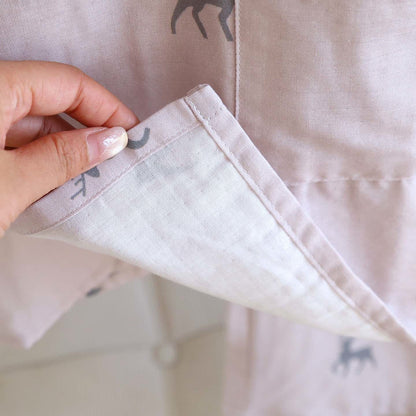 Ownkoti Deer Kimono Cotton Gauze Loungewear Set - image 12