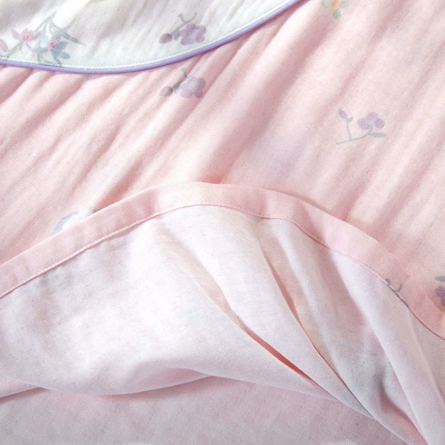 Ownkoti Country Floral Contrast Trim Pajama Set - image 5