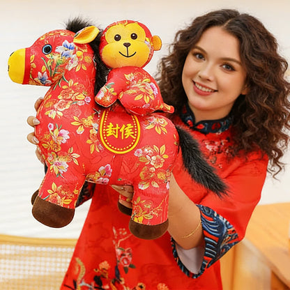 Ownkoti Chinese Zodiac Horse Traditional Plush Toy - image 4